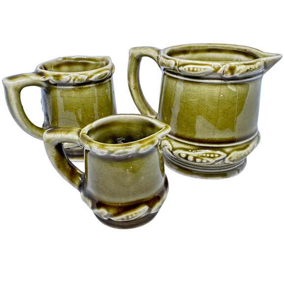 Vintage Ceramic Measuring Cups (3) - Picture 4 of 7